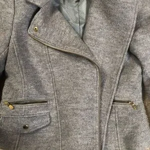 Veste Moto Banana Republic En Laine - Taille 8 - Occasion Très Bon état